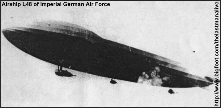 Airship L48 of Imperial German Airforce